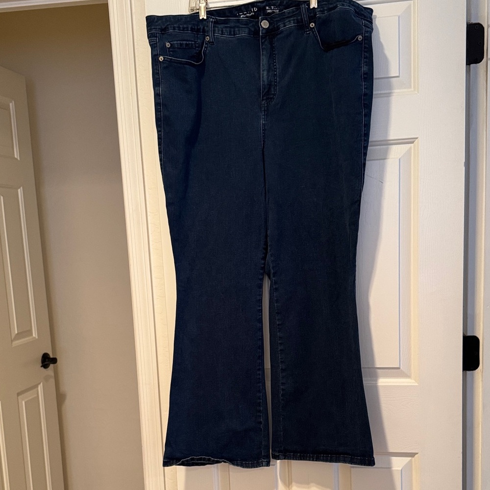 Torrid Dark Blue Flare Jeans